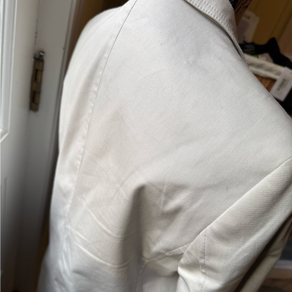 Men's light cream khaki Blazer - Picture 16 of 16